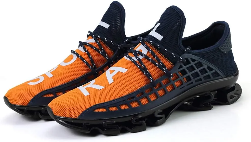 XIANV Men Trail Running Shoes Breathable Sport Athletic Tennis Walking Shoes