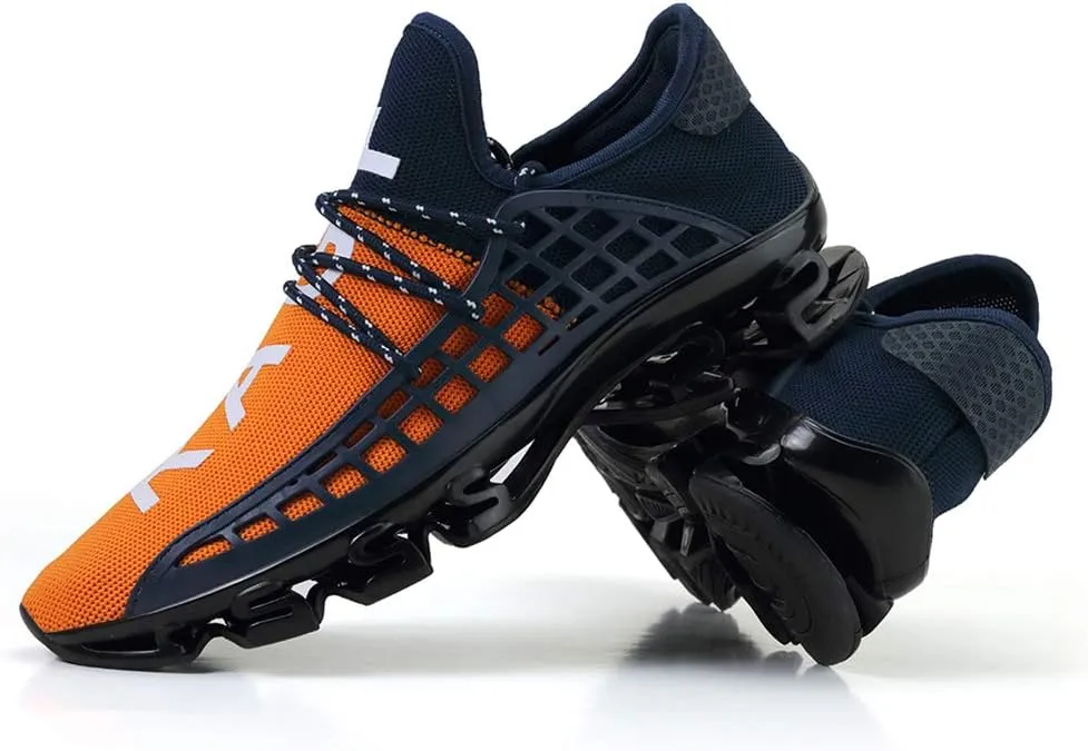 XIANV Men Trail Running Shoes Breathable Sport Athletic Tennis Walking Shoes