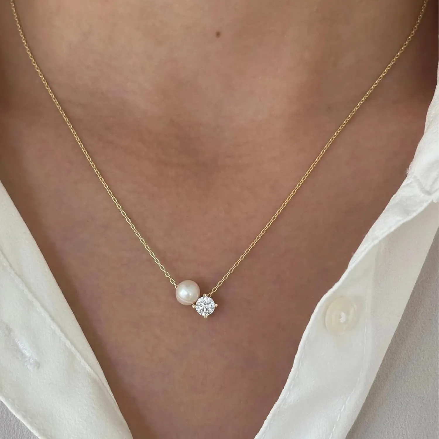 YANCHUN Bridesmaid Gifts for Bridal Party Gifts Bridesmaids Proposal Necklaces for 2/4/6/8 Favors Bridesmaid Dress Jewelry Set