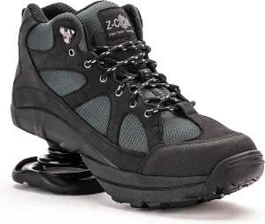 Z-CoiL Men's Outback Pain-Relief Footwear, Black, Open Coil
