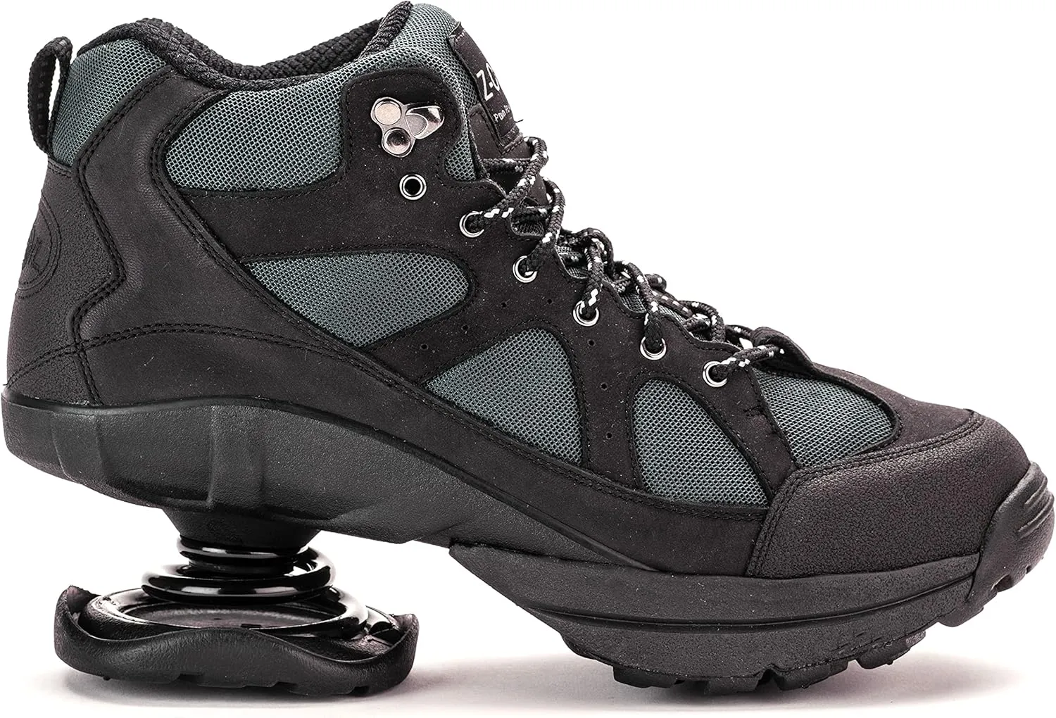 Z-CoiL Men's Outback Pain-Relief Footwear, Black, Open Coil